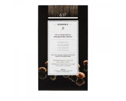 Korres Argan 6.17 Ξανθό Σκούρο Μπεζ Μόνιμη Βαφή Μαλλίων, 50ml Korres Argan 6.17 Ξανθό Σκούρο Μπεζ Μόνιμη Βαφή Μαλλίων, 50ml