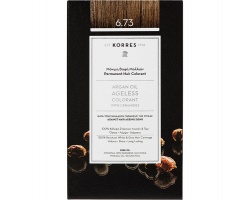 Korres Argan 6.73 Χρυσό Κακάο Μόνιμη Βαφή Μαλλίων, 50ml Korres Argan 6.73 Χρυσό Κακάο Μόνιμη Βαφή Μαλλίων, 50ml