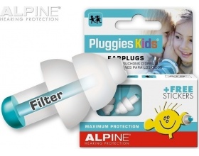 Alpine, Pluggies Kids Earplugs, Ωτοασπίδες Σιλικόνης για Παιδιά 111.31.150, 1 ζευγάρι
