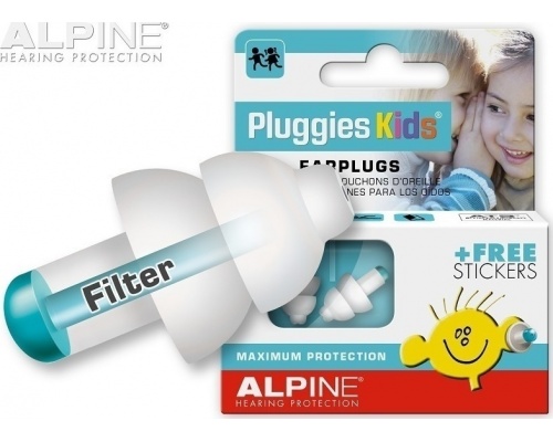 Alpine, Pluggies Kids Earplugs, Ωτοασπίδες Σιλικόνης για Παιδιά 111.31.150, 1 ζευγάρι Alpine, Pluggies Kids Earplugs, Ωτοασπίδες Σιλικόνης για Παιδιά 111.31.150, 1 ζευγάρι