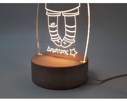 Φωτιστικό Led "Gorjuss doll Boy" 13cm x 27cm Φωτιστικό Led "Gorjuss doll Boy" 13cm x 27cm