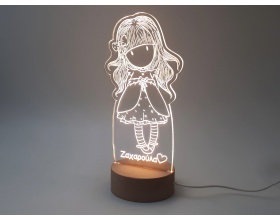 Φωτιστικό Led "Gorjuss doll" 13cm x 27cm