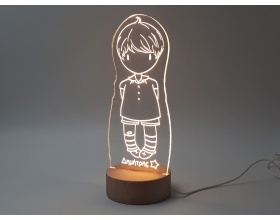 Φωτιστικό Led "Gorjuss doll Boy" 13cm x 27cm