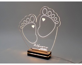 Φωτιστικό Led "Baby Feet" 23,5cmx22cm