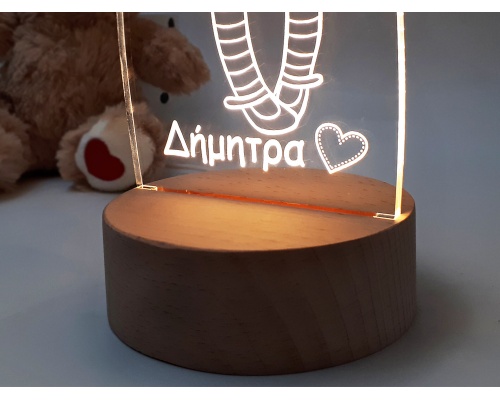 Φωτιστικό Led "Gorjuss doll" 13cm x 27cm Φωτιστικό Led "Gorjuss doll" 13cm x 27cm