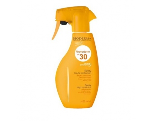 Bioderma Photoderm Spray SPF30 Αντηλιακό Σπρέι για Πρόσωπο & Σώμα, 400ml  Bioderma Photoderm Spray SPF30 Αντηλιακό Σπρέι για Πρόσωπο & Σώμα, 400ml