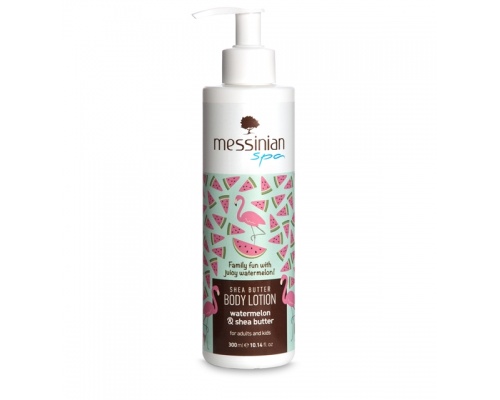 Messinian Spa Body Lotion Watermelon & Shea Butter  γαλάκτωμα σώματος 300ml  Messinian Spa Body Lotion Watermelon & Shea Butter  γαλάκτωμα σώματος 300ml