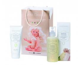 Anne Geddes Baby Bubble Bath Βρεφικό Αφρόλουτρο 250ml & Bio Protective Cream Προστατευτική Κρέμα Αλλαγής Πάνας 100ml.