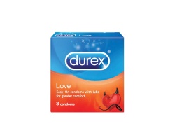Durex Love Προφυλακτικά, 3 Τεμάχια 