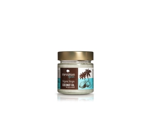 Messinian Spa Βιολογικό παρθένο έλαιο καρύδας 100% καθαρό & μη επεξεργασμένο 190ml  Messinian Spa Βιολογικό παρθένο έλαιο καρύδας 100% καθαρό & μη επεξεργασμένο 190ml