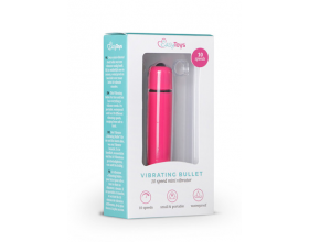 EasyToys Bullet Vibrator Δονητής Ροζ με 10 λειτουργίες δόνησης , 1τμχ