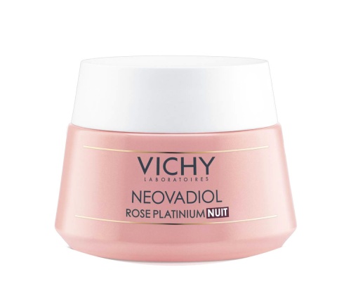 Vichy Neovadiol Rose Platinum Night Κρέμα Νύχτας για ώριμες και θαμπές επιδερμίδες 50ml 