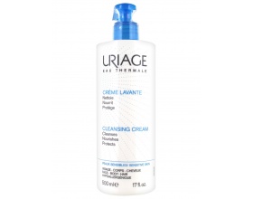 Uriage Creme Lavante, Κρέμα Καθαρισμού για Πρόσωπο/Σώμα/Μαλλιά 500ml 