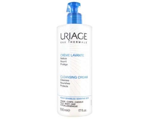 Uriage Creme Lavante, Κρέμα Καθαρισμού για Πρόσωπο/Σώμα/Μαλλιά 500ml  Uriage Creme Lavante, Κρέμα Καθαρισμού για Πρόσωπο/Σώμα/Μαλλιά 500ml