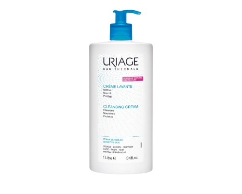 Uriage Creme Lavante, Κρέμα Καθαρισμού για Πρόσωπο/Σώμα/Μαλλιά 1L Uriage Creme Lavante, Κρέμα Καθαρισμού για Πρόσωπο/Σώμα/Μαλλιά 1L