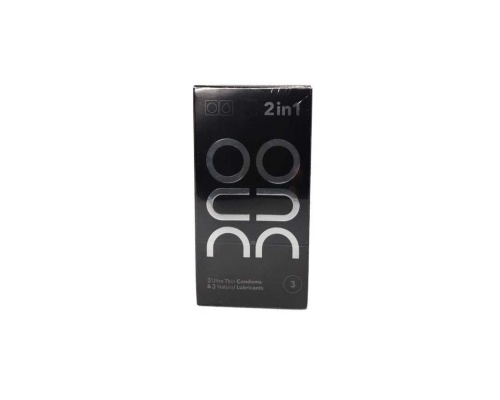 DUO 2 in 1 Utlra Thin Προφυλακτικά 3 Τμχ & Lubricant Λιπαντικό Gel 3 X 2ml  DUO 2 in 1 Utlra Thin Προφυλακτικά 3 Τμχ & Lubricant Λιπαντικό Gel 3 X 2ml