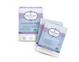 Pharmasept Baby Purified Eye Wipes Αποστειρωμένα μαντηλάκια για καθαρισμό των ματιών με Χαμομήλι και Γλυκερίνη 10τεμ