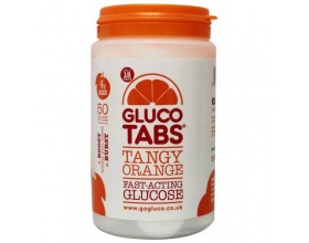 GlucoTabs 50's Ταμπλέτες Υπογλυκαιμίας με Γεύση Πορτοκάλι, 50tabs