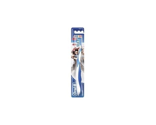 ORAL-B Οδοντόβουρτσα Junior 6-12 Ετών Star Wars Soft, χρώμα μπλέ 1τμχ ORAL-B Οδοντόβουρτσα Junior 6-12 Ετών Star Wars Soft, χρώμα μπλέ 1τμχ