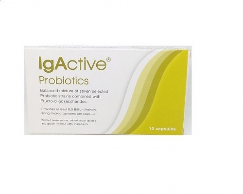 IgActive Probiotics Ισορροπημένος συνδυασμός 7 επιλεγμένων ζώντων Προβιοτικών, 10caps IgActive Probiotics Ισορροπημένος συνδυασμός 7 επιλεγμένων ζώντων Προβιοτικών, 10caps