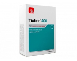  Tiobec 400 Συμπλήρωμα Διατροφής για το οξειδωτικό στρες & το νευρικό σύστημα, 40 δισκία  