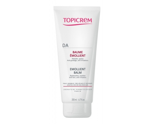 Topicrem Atopic Skin DA Emollient Balm για ατοπικό δέρμα, κατάλληλο για βρέφη, παιδιά και ενήλικες 200ml  Topicrem Atopic Skin DA Emollient Balm για ατοπικό δέρμα, κατάλληλο για βρέφη, παιδιά και ενήλικες 200ml
