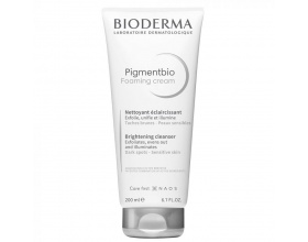 Bioderma Pigmentbio Foaming Cream Για Βαθύ Καθαρισμό, Απολέπιση & Μάσκα Για Φωτεινή Επιδερμίδα 200ml 