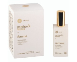 Medisei Panthenol Extra Femme Eau De Toilette Bergamot, Cedarwood, Vanilla Γυναικείο Άρωμα 50ml Medisei Panthenol Extra Femme Eau De Toilette Bergamot, Cedarwood, Vanilla Γυναικείο Άρωμα 50ml