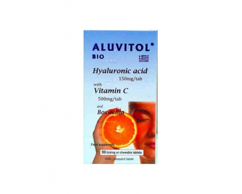 Medichrom Aluvitol Bio 90 μασώμενα δισκία  Medichrom Aluvitol Bio 90 μασώμενα δισκία