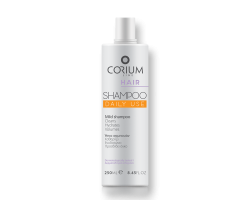 Corium Shampoo Daily Use Ήπιο Σαμπουάν Καθημερινής Χρήσης Καθαρίζει και αναζωογονεί τα μαλλιά προσδίδοντας λάμψη, ενυδάτωση και όγκο 250ml