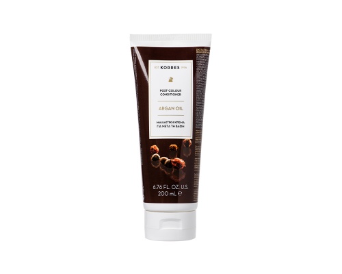 Korres  Post Colour Argan Oil Conditioner Μαλακτική Κρέμα για Μετά τη Βαφή 200ml  Korres  Post Colour Argan Oil Conditioner Μαλακτική Κρέμα για Μετά τη Βαφή 200ml