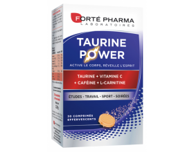 Forte Pharma ENERGIE TAURINE POWER Συμπλήρωμα διατροφής με Δυναμωτική Δράση για Σώμα και Μυαλό, 30eff.tabs Forte Pharma ENERGIE TAURINE POWER Συμπλήρωμα διατροφής με Δυναμωτική Δράση για Σώμα και Μυαλό, 30eff.tabs
