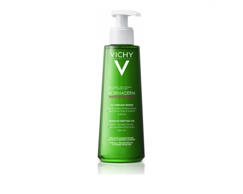Vichy Normaderm Phytosolution Intensive Purifying Gel Τζελ Εντατικού Καθαρισμού για λιπαρές επιδερμίδες με τάση ακμής, 400ml Vichy Normaderm Phytosolution Intensive Purifying Gel Τζελ Εντατικού Καθαρισμού για λιπαρές επιδερμίδες με τάση ακμής, 400ml
