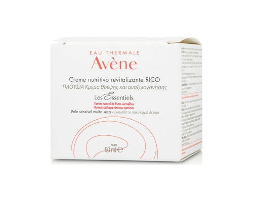 Avene Les Essentiels Creme Nutritive Revitalisante Riche Πλούσια Κρέμα Θρέψης & Αναζωογόνησης, για πολύ ξηρό δέρμα 50ml   Avene Les Essentiels Creme Nutritive Revitalisante Riche Πλούσια Κρέμα Θρέψης & Αναζωογόνησης, για πολύ ξηρό δέρμα 50ml