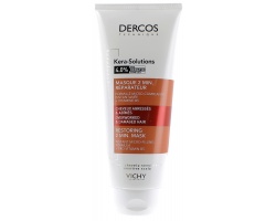 Vichy DERCOS Kera Solutions 4.0% Keratin Masque Μάσκα Μαλλιών για ταλαιπωρημένες άκρες γέμισμα με υαλουρονικό οξύ & βιταμίνη Β5 200ml 