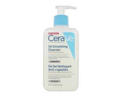 CeraVe SA Smoothing Cleanser καθαρίζει απαλά καθώς απολεπίζει την ξηρή, τραχιά επιδερμίδα χωρίς αν διαταράσει τον προστατευτικό επιδερμιδικό φραγμό 236ml  CeraVe SA Smoothing Cleanser καθαρίζει απαλά καθώς απολεπίζει την ξηρή, τραχιά επιδερμίδα χωρίς αν διαταράσει τον προστατευτικό επιδερμιδικό φραγμό 236ml