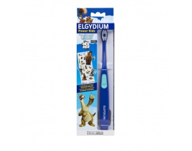 Elgydium Power Kids Ice Age Toothbrush Ηλεκτρική Οδοντόβουρτσα για αγόρια χρώμα μπλέ , 1 τμχ 