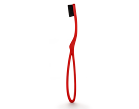 InterMed Professional Ergonomic Toothbrush Οδοντόβουρτσα με Καινοτόμα εξαιρετικά ευέλικτη λαβή κόκκινο μαλακή 1 τεμάχιο InterMed Professional Ergonomic Toothbrush Οδοντόβουρτσα με Καινοτόμα εξαιρετικά ευέλικτη λαβή κόκκινο μαλακή 1 τεμάχιο