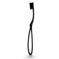 InterMed Professional Ergonomic Toothbrush Οδοντόβουρτσα με Καινοτόμα εξαιρετικά ευέλικτη λαβή μαύρη medium 1 τεμάχιο