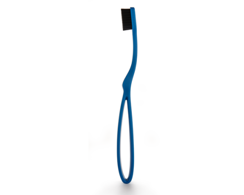 InterMed Professional Ergonomic Toothbrush Οδοντόβουρτσα με Καινοτόμα εξαιρετικά ευέλικτη λαβή μπλέ μαλακή 1 τεμάχιο
