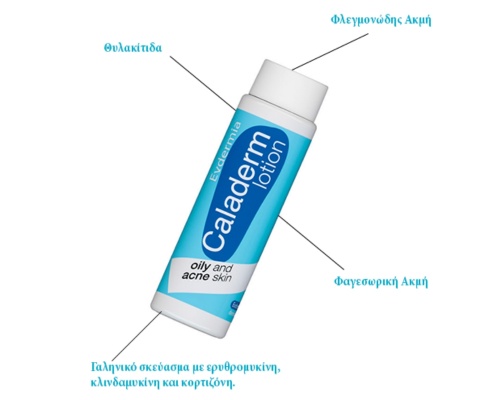 Evdermia Caladerm Acne & Oily Skin Lotion Λοσιόν για Λιπαρά Δέρματα με τάση Ακμής,μειώνει την ερυθρότητα 200ml   Evdermia Caladerm Acne & Oily Skin Lotion Λοσιόν για Λιπαρά Δέρματα με τάση Ακμής,μειώνει την ερυθρότητα 200ml
