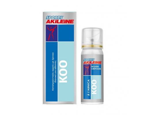 Vican Akileine Sport Koo Foam Καταπραϋντικός Αφρός με Άρνικα, 50ml  Vican Akileine Sport Koo Foam Καταπραϋντικός Αφρός με Άρνικα, 50ml