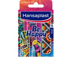 Hansaplast Limited Edition Be Happy Strips, 16Τμχ Hansaplast Limited Edition Be Happy Strips, 16Τμχ