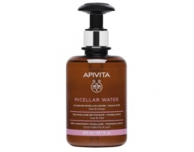 APIVITA Micellaire Νερό Καθαρισμού Πρόσωπο & Mάτια με Τριαντάφυλλο & Μέλι 300ml 