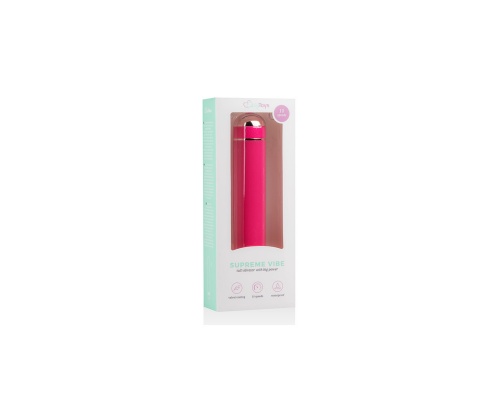 EasyToys Supreme Vibe Pink Δονητής 10 ταχυτήτων χρώμα ρόζ 1τμχ 