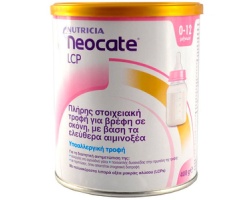 NUTRICIA Neocate LCP Υποαλλεργικό Γάλα για Βρέφη 0-12Μηνών, 400gr