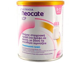 NUTRICIA Neocate LCP Υποαλλεργικό Γάλα για Βρέφη 0-12Μηνών, 400gr