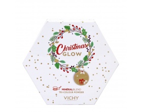 Vichy Christmas Glow Mineralblend Tri-Colour Powder Tan Πούδρα για Λάμψη & Φυσική Κάλυψη, 9g  