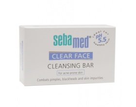 Sebamed Clear Face Cleansing Bar Καθαρίζει το λιπαρό, με τάση Ακμής, δέρμα, 100gr Sebamed Clear Face Cleansing Bar Καθαρίζει το λιπαρό, με τάση Ακμής, δέρμα, 100gr