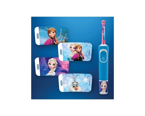 Oral-B Kids Frozen II Special Edition Extra Soft Παιδική Ηλεκτρική Οδοντόβουρτσα 3+ & Δώρο Θήκη Ταξιδιού  Oral-B Kids Frozen II Special Edition Extra Soft Παιδική Ηλεκτρική Οδοντόβουρτσα 3+ & Δώρο Θήκη Ταξιδιού